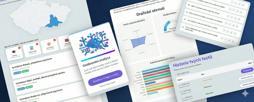 Ukázka rozhraní aplikace